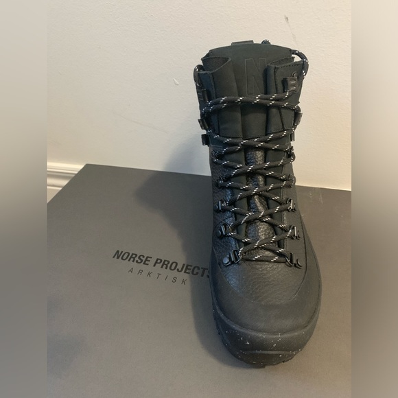 Norse Projects: Leather Hiking Boots - Picture 1 of 6
